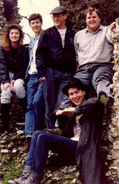 Stephanie Stranger, Jason Somerville, Andy Routledge, Colin Buckett and Fergus McNeill
